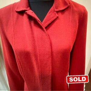 Ellen Tracy 100% Wool Coat/Jacket & Skirt Suit Sz.10